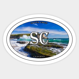 Santa Cruz Travel Sticker Sticker